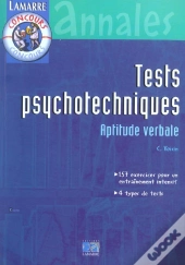 Tests Psychotechniques ; Aptitude Verbale