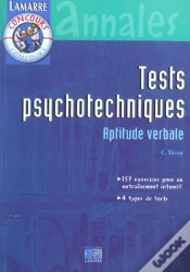 Capa do artigo Tests Psychotechniques ; Aptitude Verbale