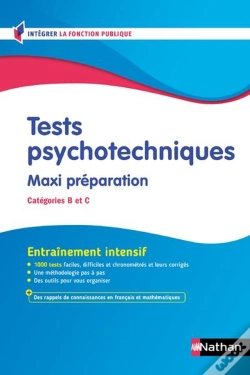 Capa do artigo Tests Psychotechniques : Maxi Préparation ; Catégories B Et C (Édition 2026/2027)