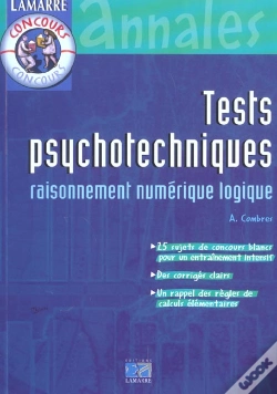 Capa do artigo Tests Psychotechniques ; Raisonnement Numerique Logique