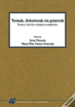 Capa do artigo Testuak, Diskurtsoak Eta Generoak