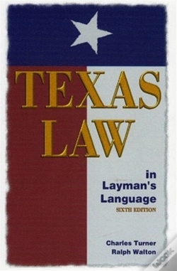 Capa do artigo Texas Law In Layman'S Language