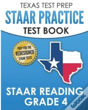 Capa do artigo Texas Test Prep Staar Practice Test Book Staar Reading Grade 4