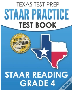 Capa do artigo Texas Test Prep Staar Practice Test Book Staar Reading Grade 4