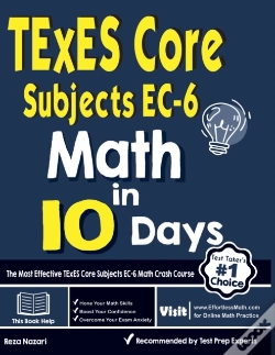 Capa do artigo Texes Core Subjects Ec-6 Math In 10 Days
