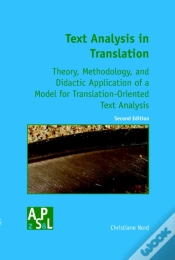 Capa do artigo Text Analysis In Translation