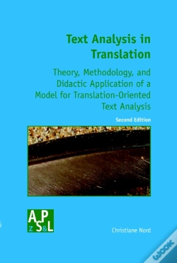 Capa do artigo Text Analysis In Translation