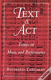 Capa do artigo Text And Act