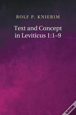 Capa do artigo Text And Concept In Leviticus 1:1-9