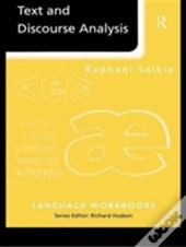 Text And Discourse Analysis