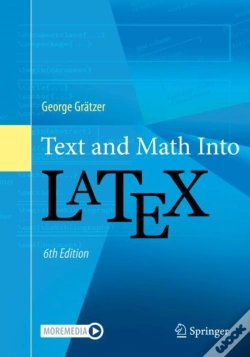 Capa do artigo Text And Math Into Latex