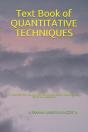 Text Book Of Quantitative Techniques - Preview