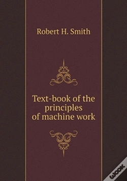 Capa do artigo Text-Book Of The Principles Of Machine Work