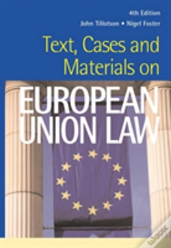 Capa do artigo Text, Cases And Materials On European Union Law