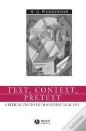 Capa do artigo Text, Context, Pretext