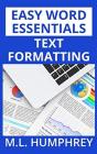 Text Formattting - Preview