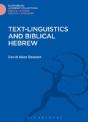 Text-Linguistics And Biblical Hebrew - Preview