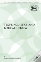 Capa do artigo Text-Linguistics And Biblical Hebrew