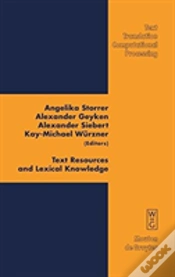 Capa do artigo Text Resources And Lexical Knowledge