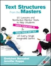 Capa do artigo Text Structures From The Masters
