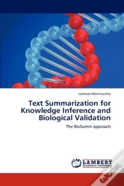 Capa do artigo Text Summarization For Knowledge Inference And Biological Validation