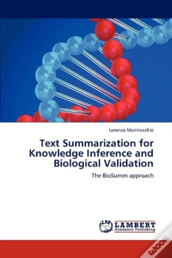 Capa do artigo Text Summarization For Knowledge Inference And Biological Validation