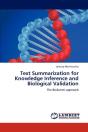 Text Summarization For Knowledge Inference And Biological Validation - Preview