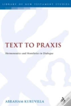 Capa do artigo Text To Praxis
