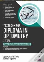 Textbook For Diploma In Optometry I Year