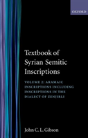 Textbook Of Syrian Semitic Inscriptions: Ii. Aramaic Inscriptions - Preview