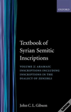 Capa do artigo Textbook Of Syrian Semitic Inscriptions: Ii. Aramaic Inscriptions