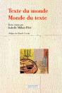 Texte Du Monde, Monde Du Texte - Preview