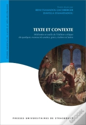 Capa do artigo Texte Et Contexte : Méthodes Et Outils De L