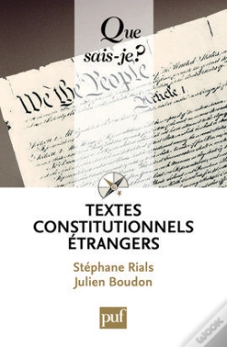Capa do artigo Textes Constitutionnels Étrangers (13e Édition)