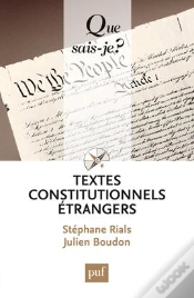 Capa do artigo Textes Constitutionnels Étrangers