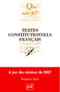 Textes Constitutionnels Français (20e Édition) - Preview