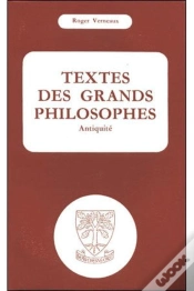 Capa do artigo Textes Des Grands Philosophes : Antiquité