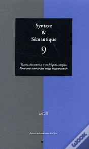 Capa do artigo Textes, Documents Numériques, Corpus. Pour Une Science Des Textes Instrumentée