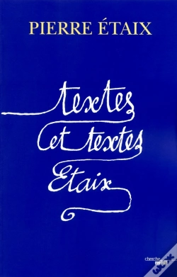 Capa do artigo Textes Et Textes Etaix
