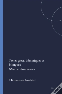Capa do artigo Textes Grecs, Demotiques Et Bilingues
