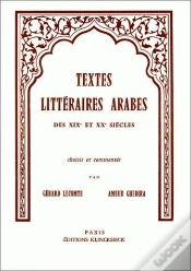 Capa do artigo Textes Littéraires Arabes Des Xixe Et Xxe Siècles