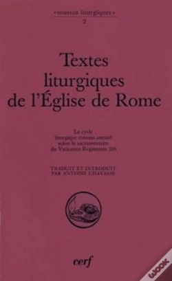 Capa do artigo Textes Liturgiques De L'Église De Rome