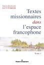Textes Missionnaires Dans L'Espace Francophone - Preview