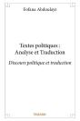 Textes Politiques : Analyse Et Traduction - Preview