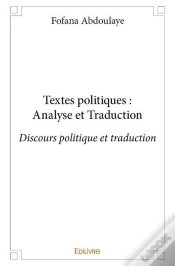 Capa do artigo Textes Politiques : Analyse Et Traduction