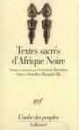 Textes Sacres D'Afrique Noire - Preview