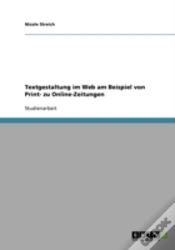 Capa do artigo Textgestaltung Im Web Am Beispiel Von Print- Zu Online-Zeitungen