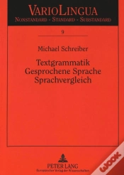 Capa do artigo Textgrammatik-Gesprochene Sprache-Sprachvergleich