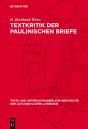Textkritik Der Paulinischen Briefe - Preview