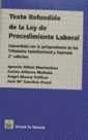 Texto Refundido De La Ley De Procedimiento Laboral - Preview